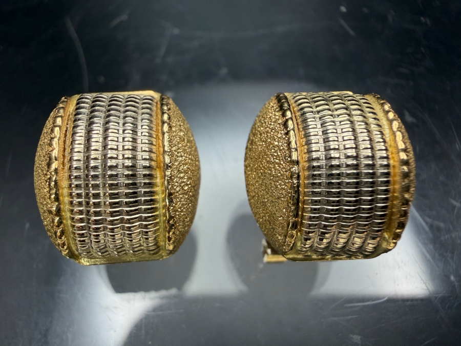 14k Gold Earrings 5.4g [$485 Gold Melt Value] [Photo 2]