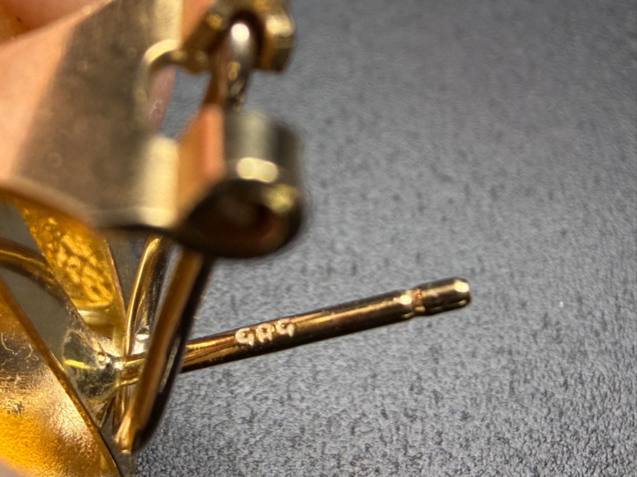 14k Gold Earrings 5.4g [$485 Gold Melt Value] [Photo 6]