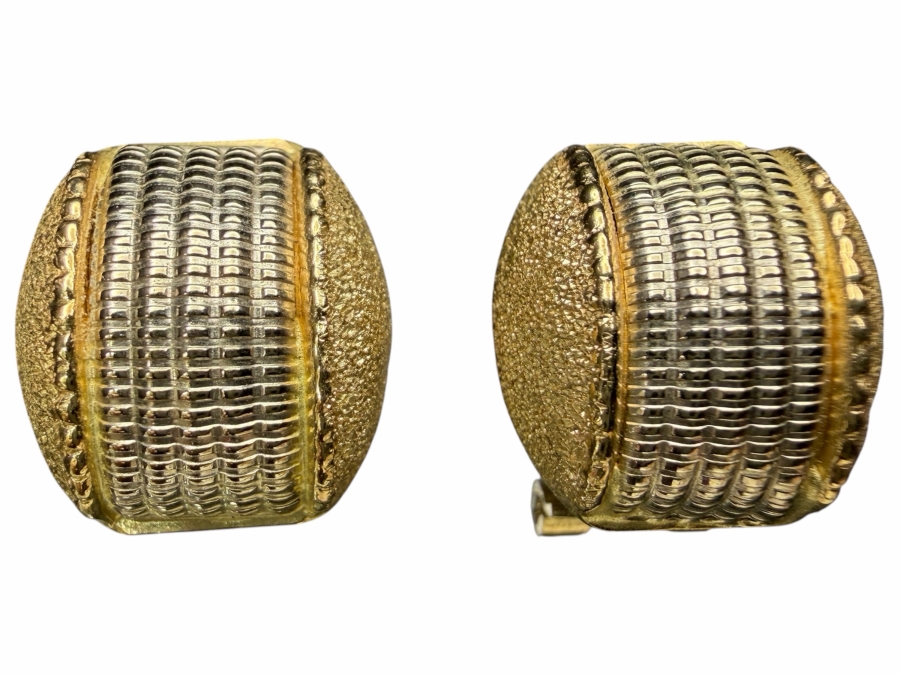 14k Gold Earrings 5.4g [$485 Gold Melt Value]