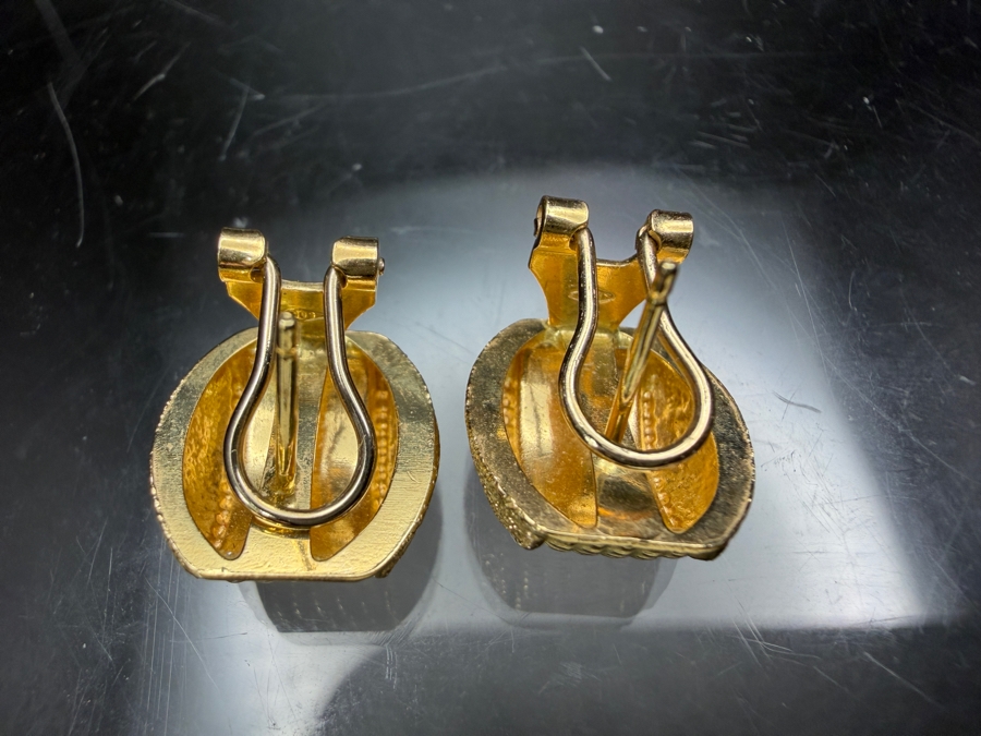 14k Gold Earrings 5.4g [$485 Gold Melt Value] [Photo 4]