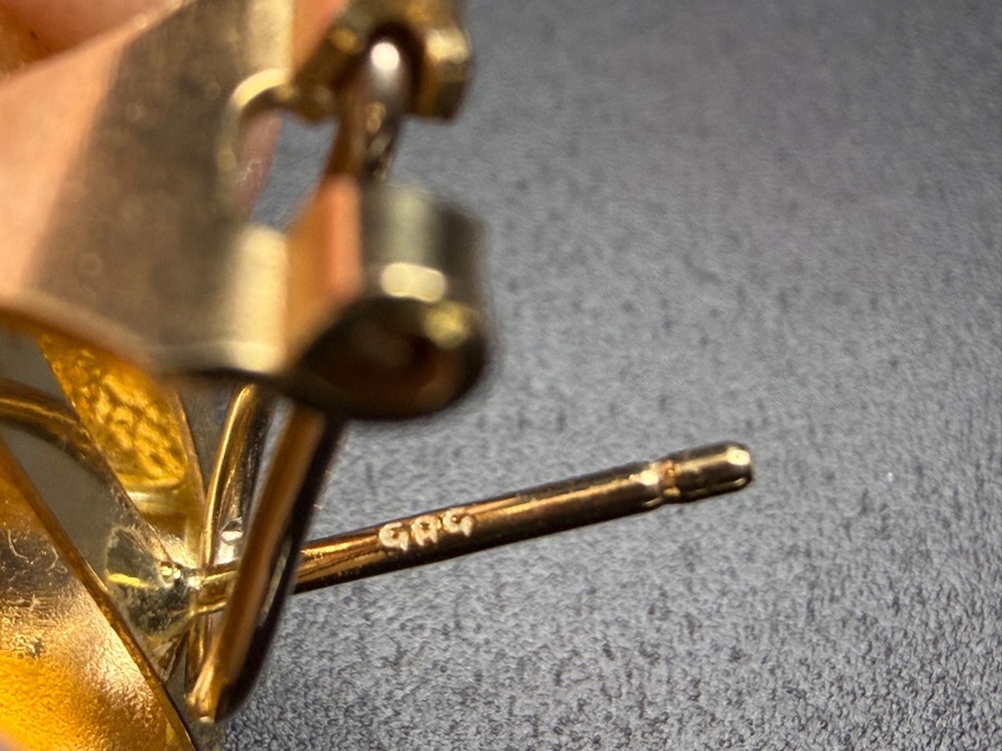 14k Gold Earrings 5.4g [$485 Gold Melt Value] [Photo 5]