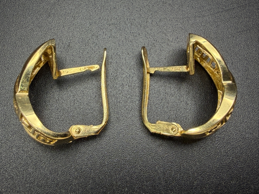 14k Gold Earrings 5.0g [$449 Gold Melt Value] [Photo 5]