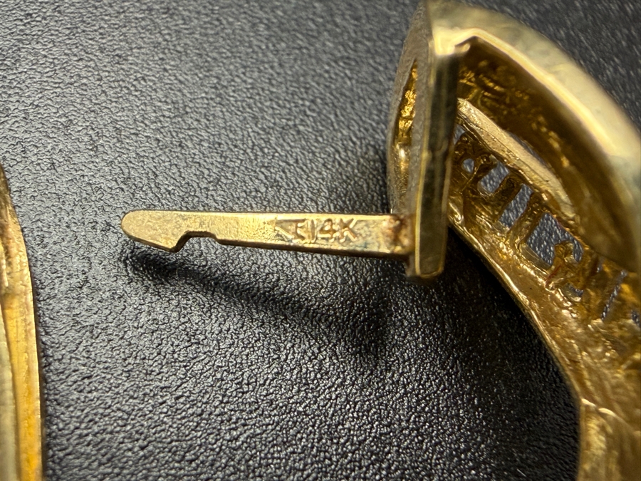 14k Gold Earrings 5.0g [$449 Gold Melt Value] [Photo 8]