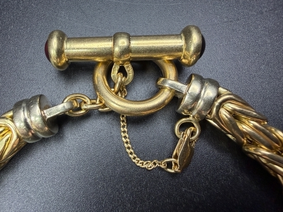 14k Gold 7' Bracelet 33.1g [Current Gold Melt Value Is $2,973] [Photo 3]