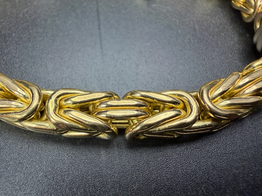 14k Gold 7' Bracelet 33.1g [Current Gold Melt Value Is $2,973] [Photo 7]