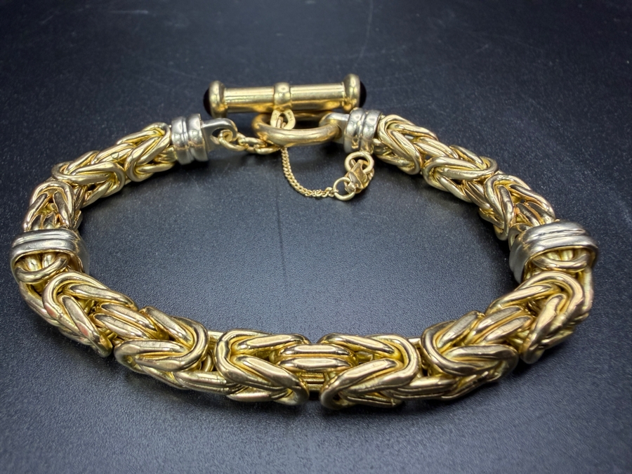 14k Gold 7' Bracelet 33.1g [Current Gold Melt Value Is $2,973] [Photo 6]