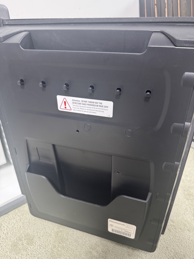 Just Added - SentrySafe Digital Fire And Water Safe With Electronic Keypad Lock (Hardware And Code Included - No Override Key) 18.5'W X 17'D X 24'H [Photo 5]