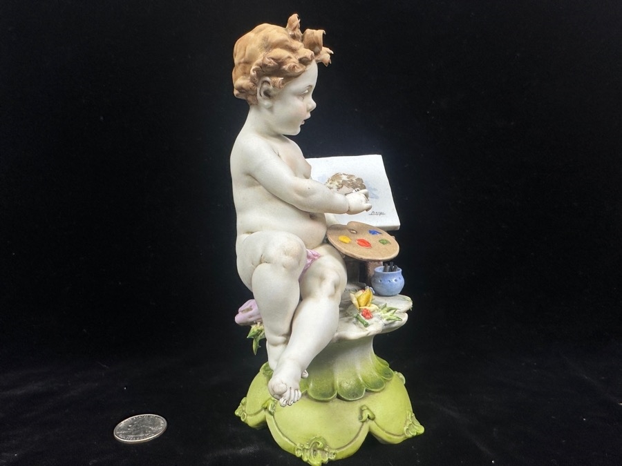 Just Added - Luigi Giorgio Benacchio Porcelain Figurine Made In Italy By Triade 7.5'H [Photo 6]