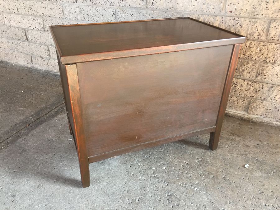 Mid-Century Vinyl Record Storage Cabinet [Photo 5]