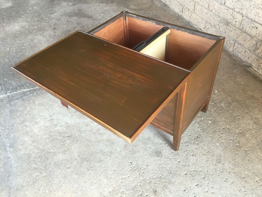 Mid-Century Vinyl Record Storage Cabinet [Photo 6]