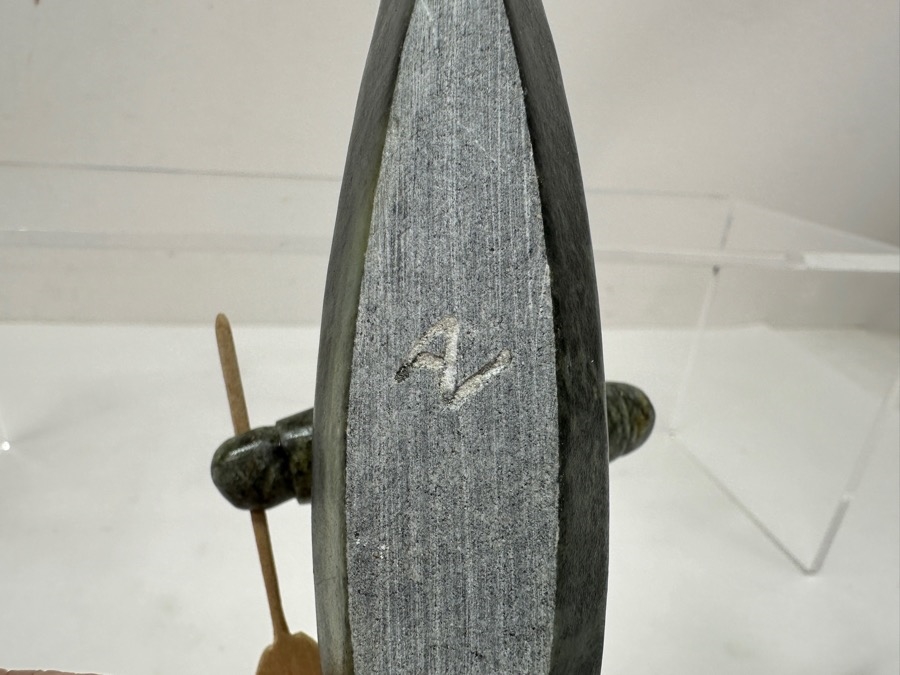 Just Added - Collection Of (5) Alaskan Inuit Soapstone Carvings [Photo 12]