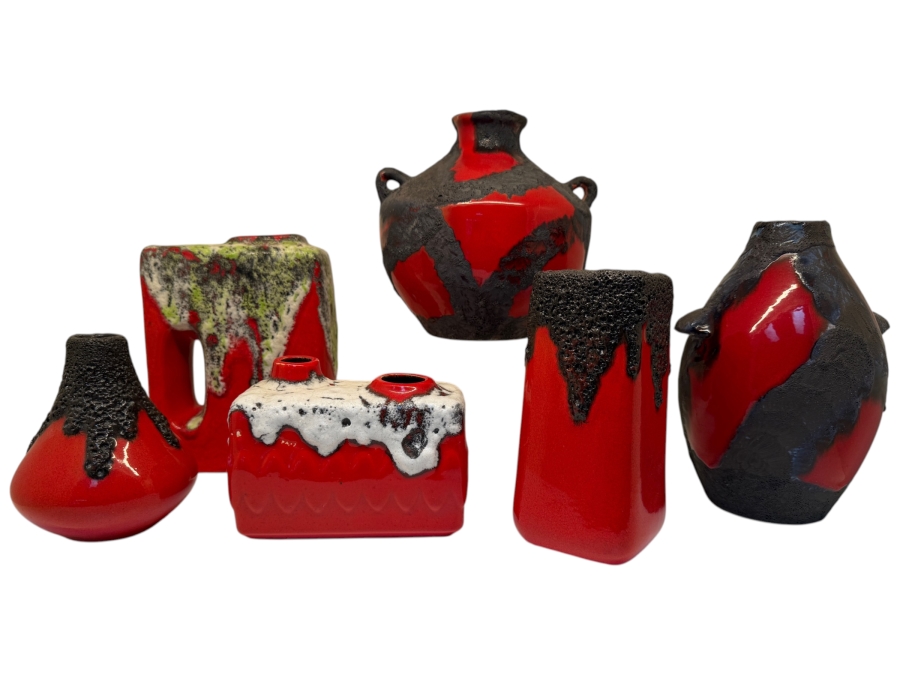 Olivenhain Collector's Estate Featuring MCM Fat Lava Ceramics, Art, Collectibles, Gold Jewelry And Antique US Currency
