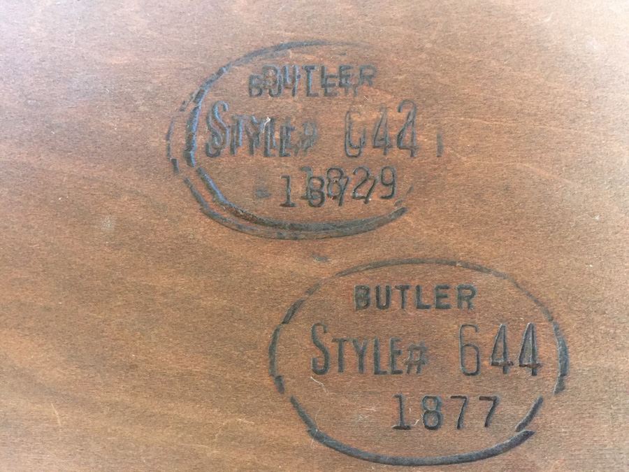 Vintage Corner Etagere - Marked Butler Style # 644 1877 [Photo 3]