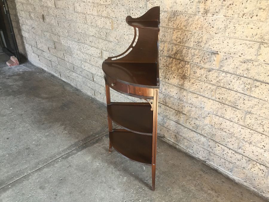 Vintage Corner Etagere - Marked Butler Style # 644 1877 [Photo 5]