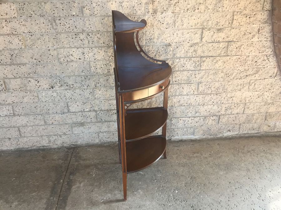 Vintage Corner Etagere - Marked Butler Style # 644 1877 [Photo 4]