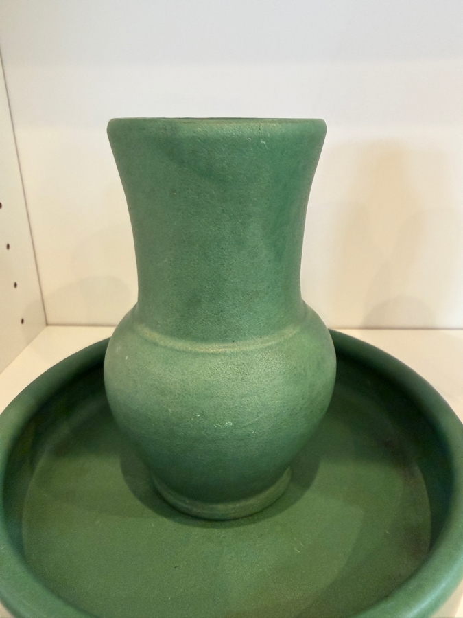 Collection Of (3) Vintage Arts And Crafts Ceramic Pottery Pieces 3'-8.25' [Photo 4]