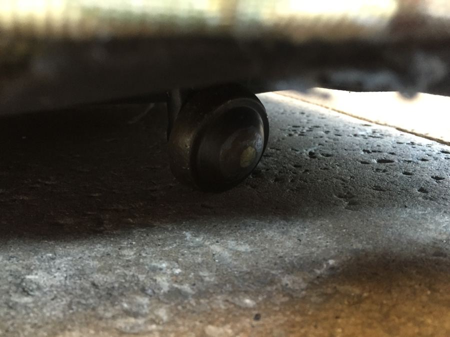 Shabby Chic Style Floral Pattern Sofa With Casters [Photo 10]