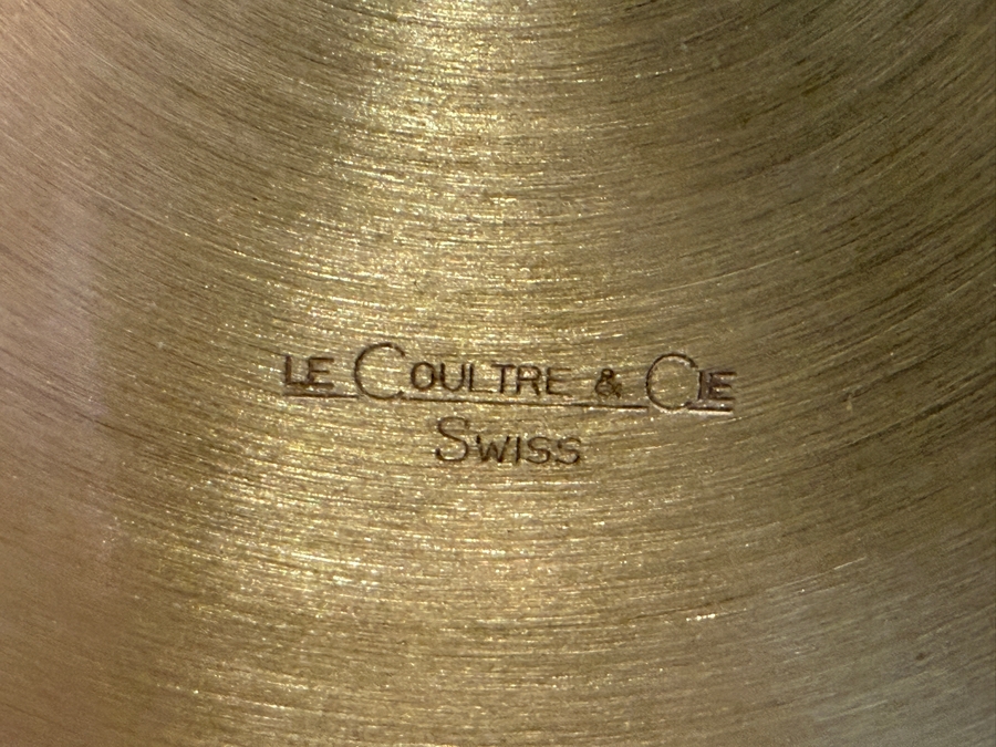 Working Vintage Jaeger-LeCoultre Atmos Perpetual Motion Mantel Clock, Gilt Brass And Glass Case, Swiss 15-Jewel Caliber 528 Movement, Mid-Century Luxury Timepiece, Circa 1960s-1970s 8.5'W X 6.5'D X 9.5'H [Photo 13]