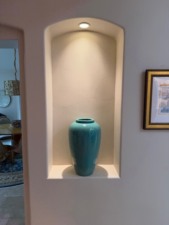 Vintage Pair Of Bauer Pottery Aqua Turquoise Oil Jars, Art Deco Style Ceramic Floor Vase, Iconic California Art Pottery, Circa 1930s-1940s 22.5'H  [Photo 6]