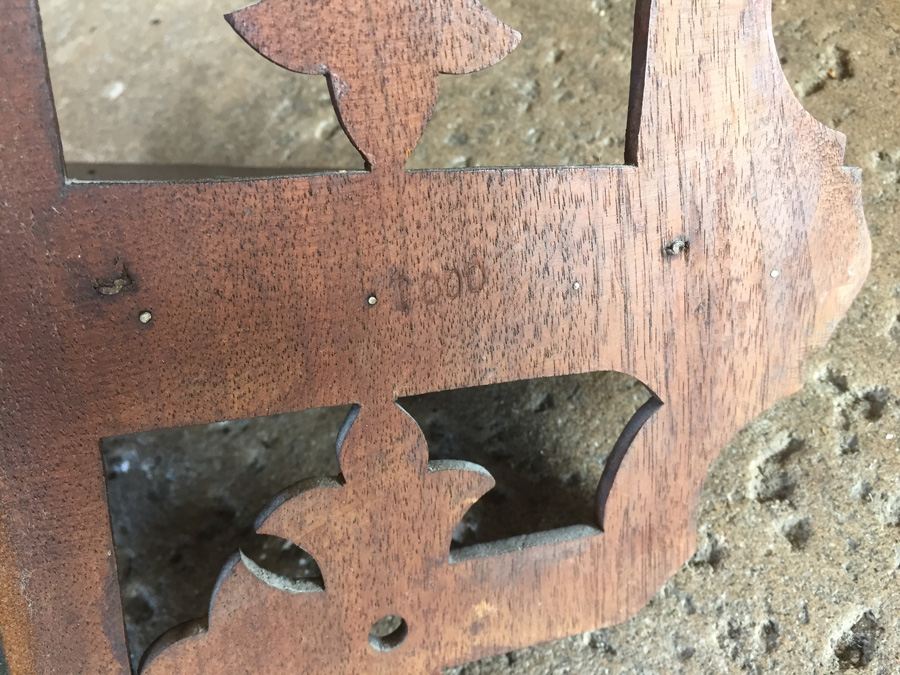 Vintage Corner Wall Shelf Unit With Hinge [Photo 10]