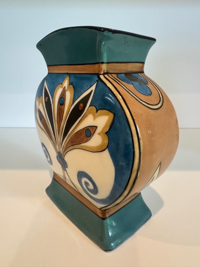 Vintage Hand Painted Noritake Vase Made In Japan 5.5'H [Photo 3]