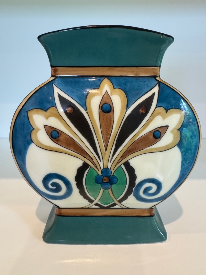 Vintage Hand Painted Noritake Vase Made In Japan 5.5'H [Photo 2]