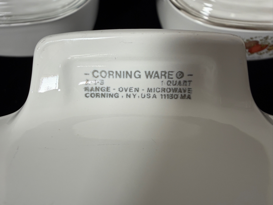 (3) Vintage Corning Ware Casserole Dishes [Photo 6]