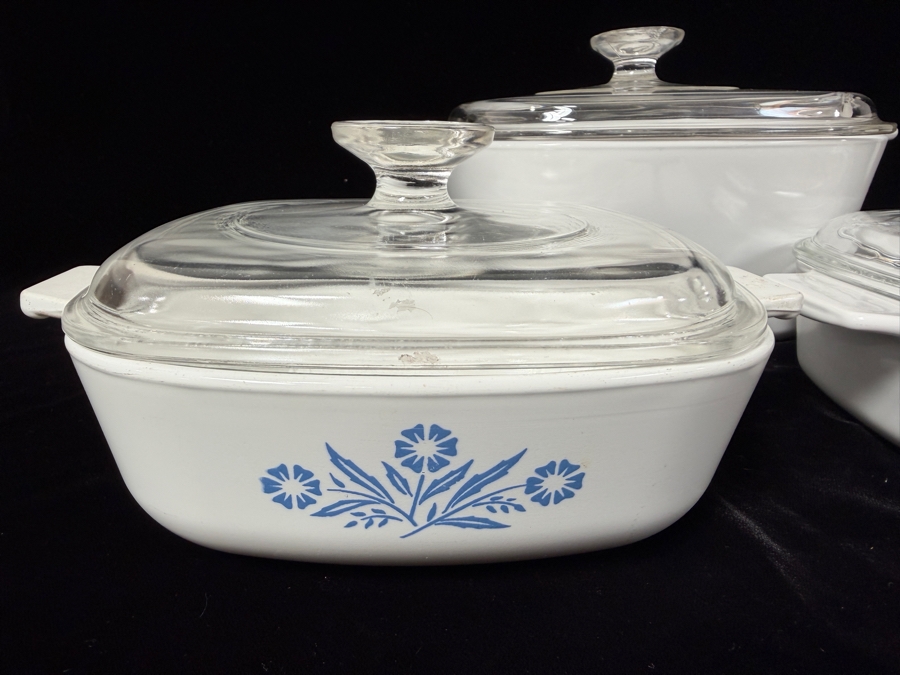 (3) Vintage Corning Ware Casserole Dishes [Photo 2]