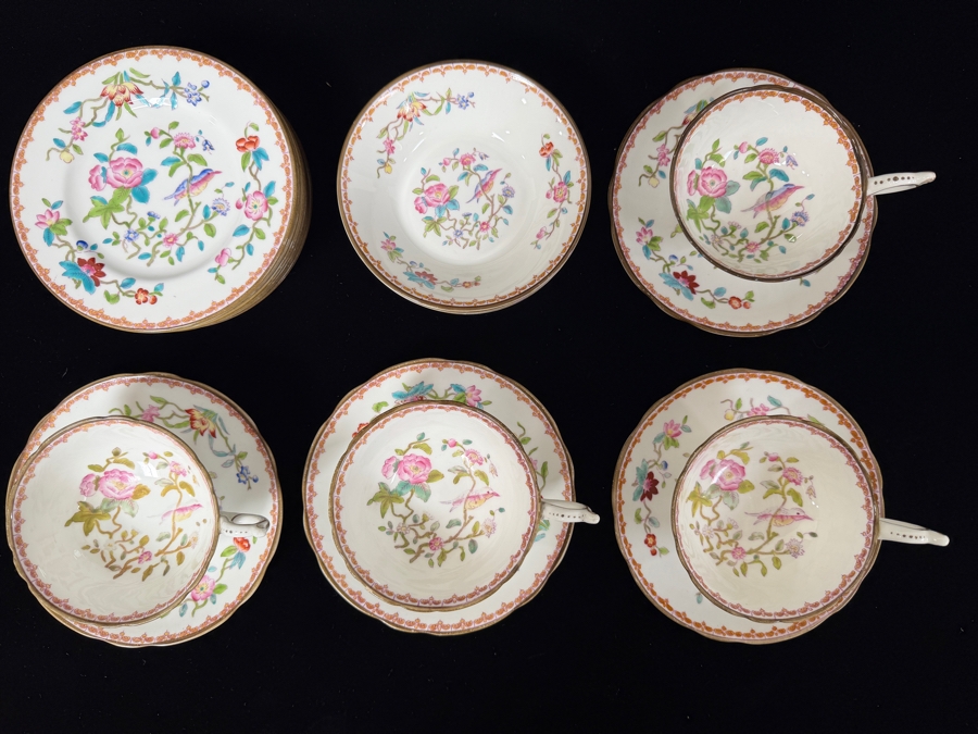 Vintage Hand Painted Coalport 'Pembroke' 6316 Bone China Made In England [Photo 2]