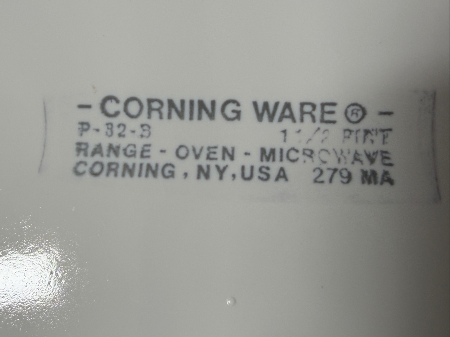 (2) Vintage Corning Ware Sauce Pans And Casserole Dish [Photo 5]