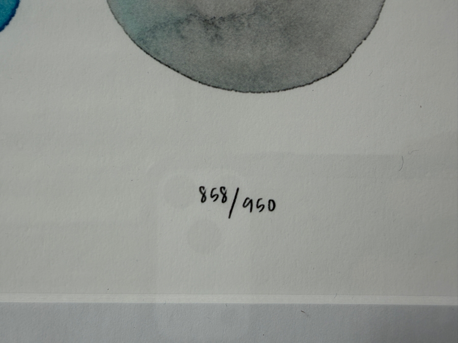Grace Popp Artist Signed Limited Edition Giclee Print Titled 'Custom Connect The Dots II' 10 X 16 Dated 2022 Framed 19 X 24 [Photo 5]