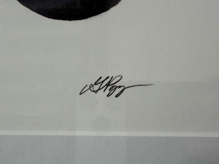 Grace Popp Artist Signed Limited Edition Giclee Print Titled 'Custom Connect The Dots II' 10 X 16 Dated 2022 Framed 19 X 24 [Photo 4]