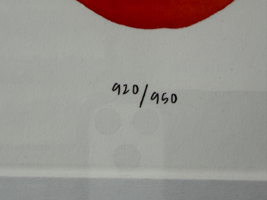 Grace Popp Artist Signed Limited Edition Giclee Print Titled 'Custom Connect The Dots I' 10 X 16 Dated 2022 Framed 19 X 24 [Photo 5]