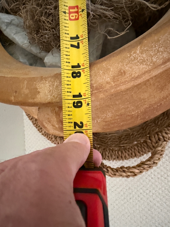 Large Artificial Sago Palm Tree In Handled Terracotta Planter 20'W X 90'H [Photo 7]