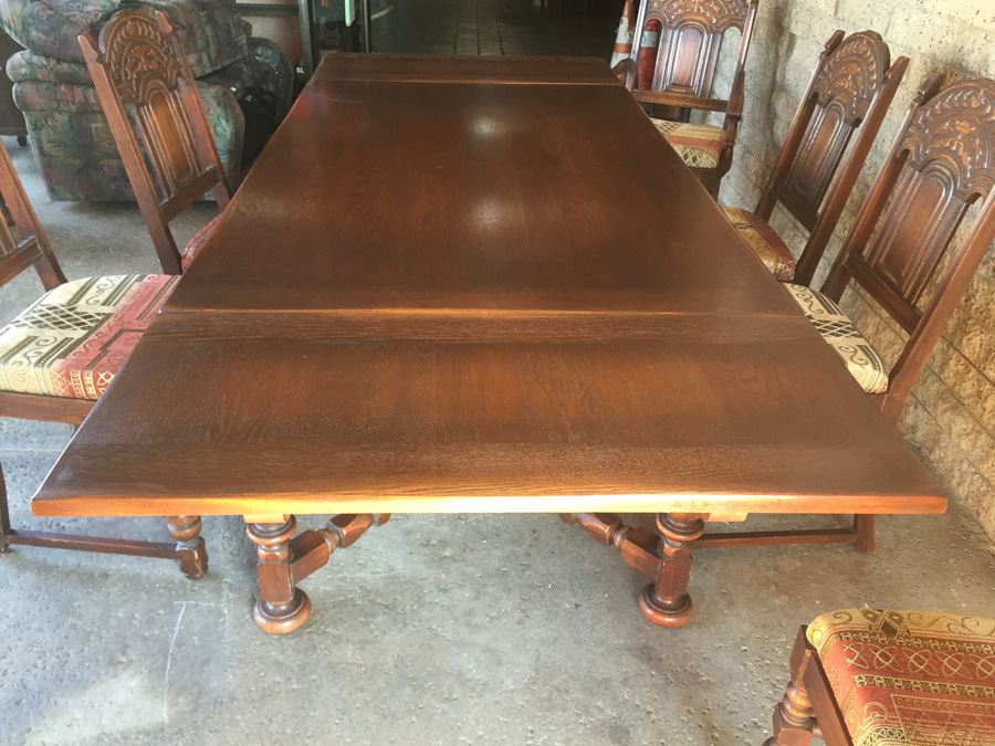 Vintage Bernhardt Furniture Co. Dining Table - CHARITY ITEM [Photo 19]