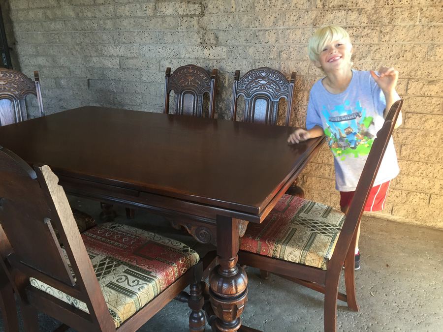 Vintage Bernhardt Furniture Co. Dining Table - CHARITY ITEM [Photo 3]