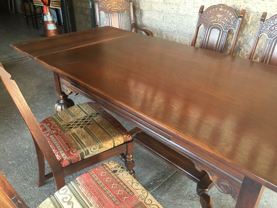 Vintage Bernhardt Furniture Co. Dining Table - CHARITY ITEM