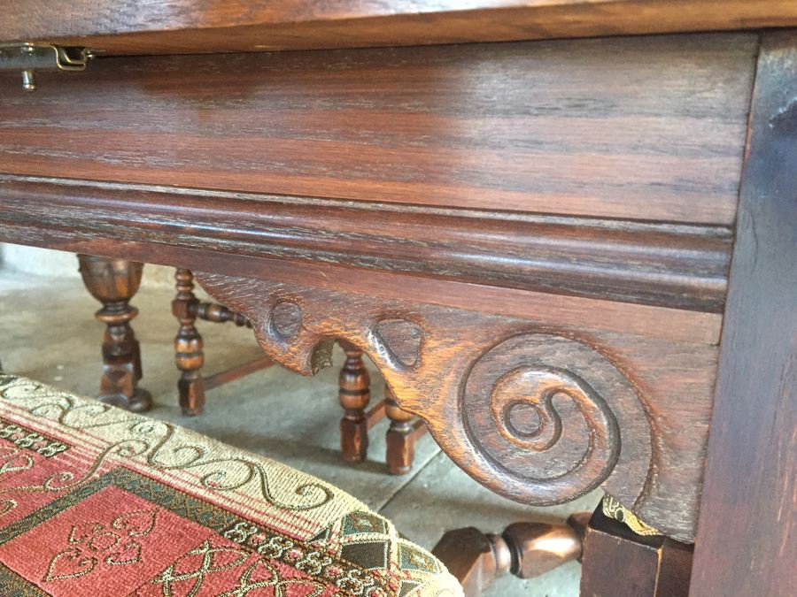 Vintage Bernhardt Furniture Co. Dining Table - CHARITY ITEM [Photo 14]