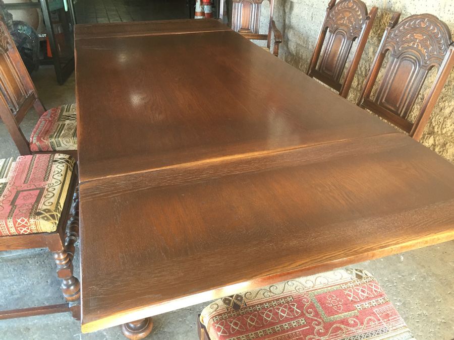 Vintage Bernhardt Furniture Co. Dining Table - CHARITY ITEM [Photo 21]