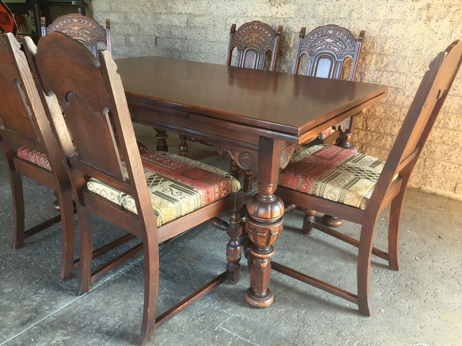 Vintage Bernhardt Furniture Co. Dining Table - CHARITY ITEM