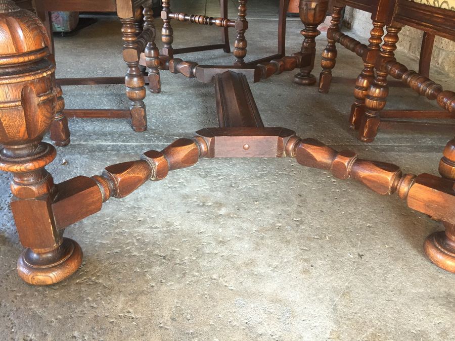 Vintage Bernhardt Furniture Co. Dining Table - CHARITY ITEM [Photo 16]