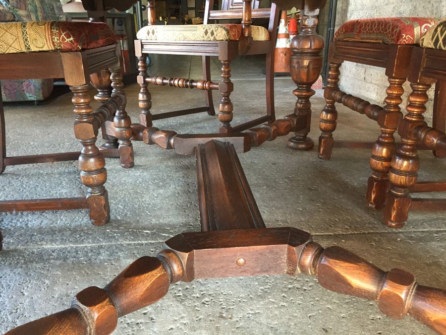 Vintage Bernhardt Furniture Co. Dining Table - CHARITY ITEM [Photo 17]