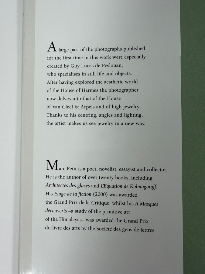 Exclusive 2006 Van Cleef & Arpels: Reflection Of Eternity Hardcover Book Editions Cercle D'Art Printed In Italy [Photo 2]