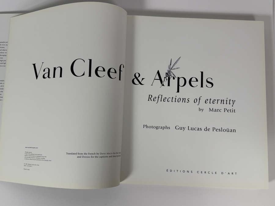 Exclusive 2006 Van Cleef & Arpels: Reflection Of Eternity Hardcover Book Editions Cercle D'Art Printed In Italy [Photo 3]