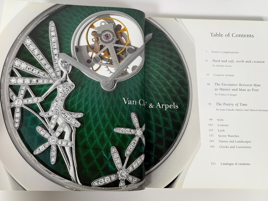 Exclusive 2009 Van Cleef & Arpels: The Poetry Of Time Hardcover Book Editions Cercle D'Art Printed In Italy [Photo 4]