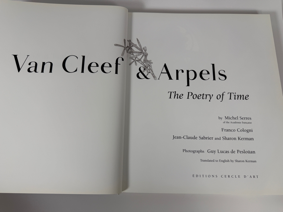 Exclusive 2009 Van Cleef & Arpels: The Poetry Of Time Hardcover Book Editions Cercle D'Art Printed In Italy [Photo 3]