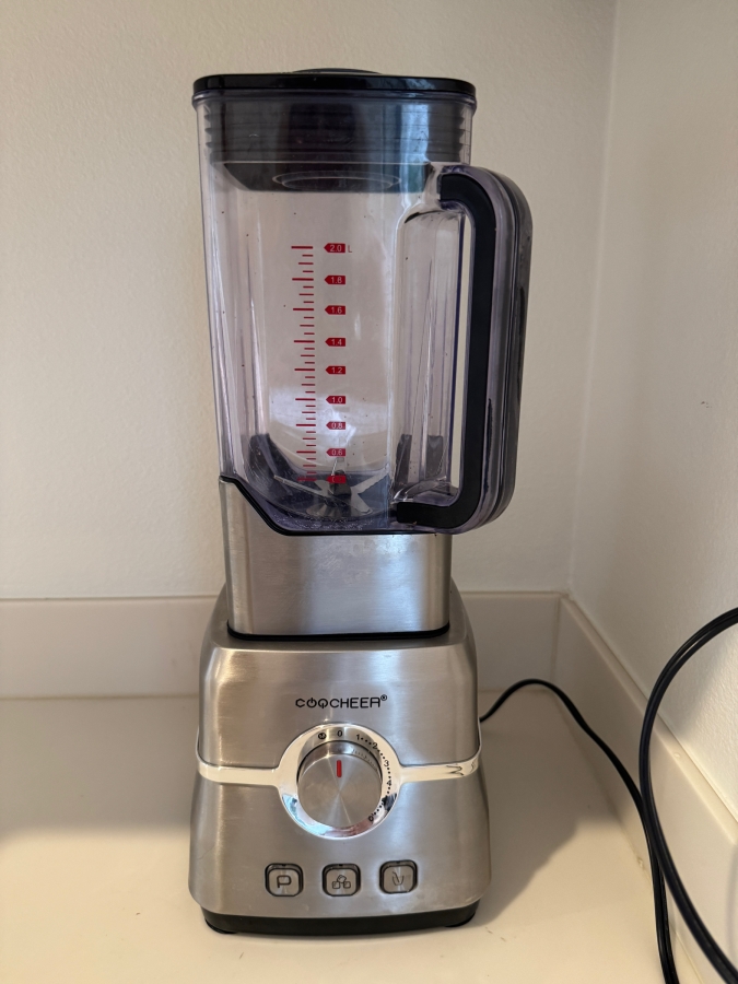 Coocheer CY-333 2000W Professional High-Speed Countertop Blender With 2L BPA-Free Pitcher And 6 Variable Speeds [Photo 2]