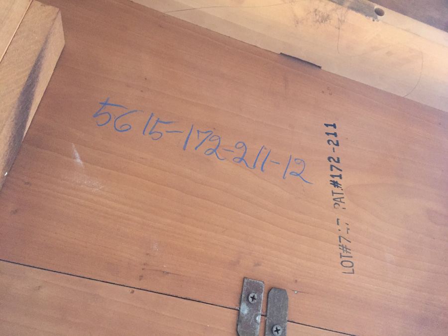 Vintage Bernhardt Chairs (3) And Table With One Leaf [Photo 14]