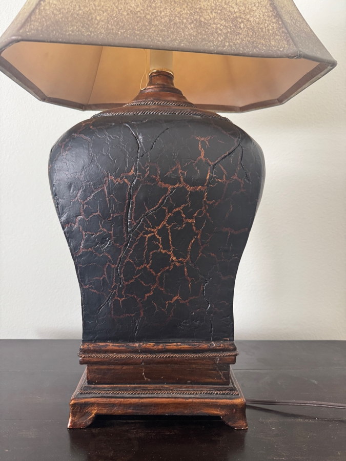 Uttermost Xander Table Lamp With Hand-Applied Finish And Faux-Elephant Finial Accent 32'H [Photo 3]