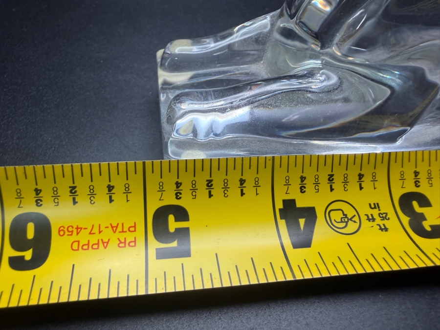 Just Added - Vintage Baccarat Sphinx Crystal Paperweight 5W X 3.25H [Photo 7]